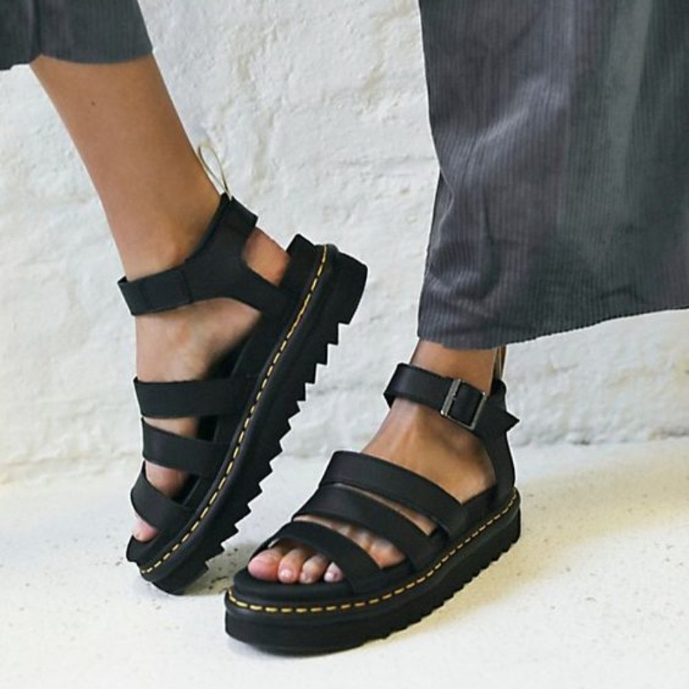 Doc Martens Blaire Women's Hydro Leather Gladiator Sandals